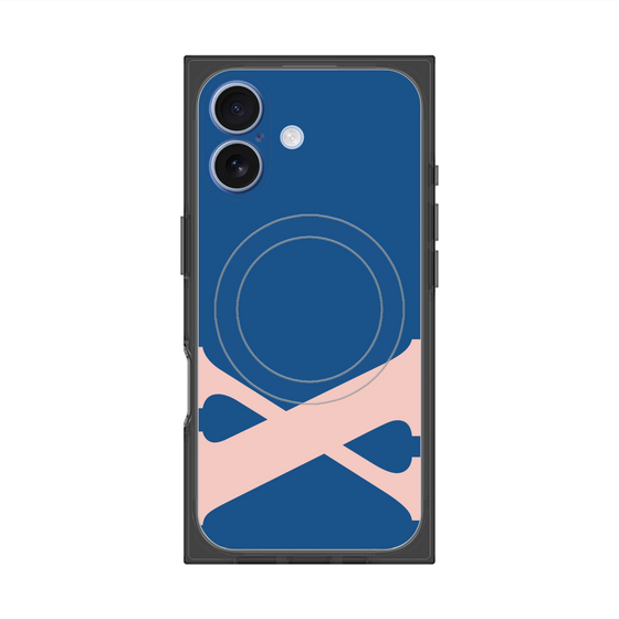 Premium Square Case with MagSafe［ Original - initial color - X navy ］