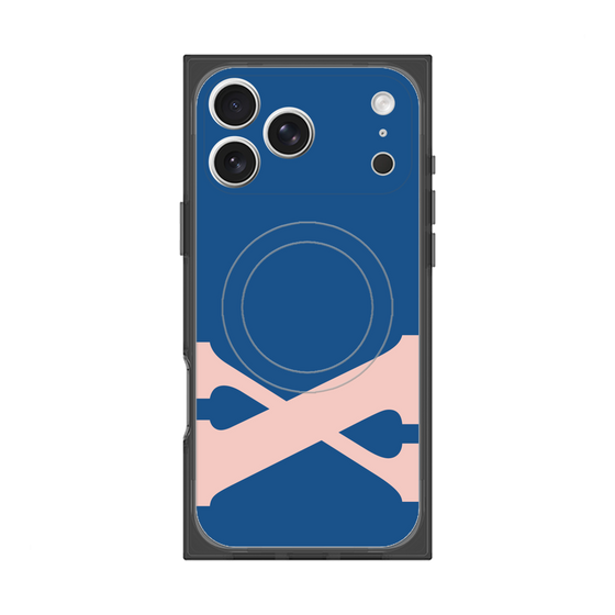 Premium Square Case with MagSafe［ Original - initial color - X navy ］