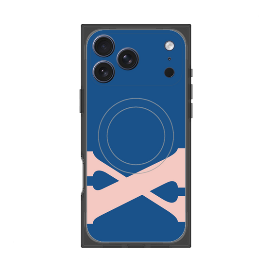 Premium Square Case with MagSafe［ Original - initial color - X navy ］