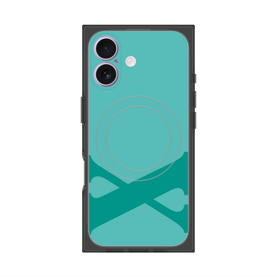 Premium Square Case with MagSafe［ Original - initial color - X light green ］