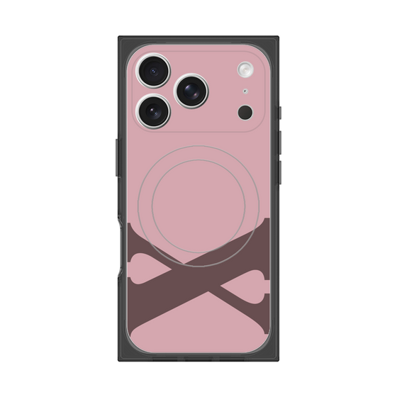 Premium Square Case with MagSafe［ Original - initial color - X dusty pink ］