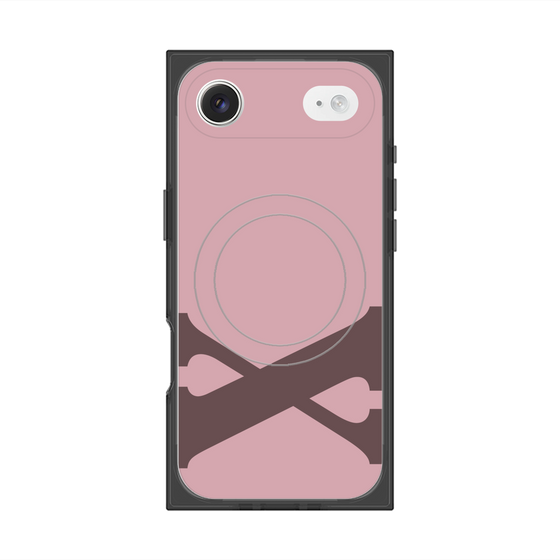 Premium Square Case with MagSafe［ Original - initial color - X dusty pink ］