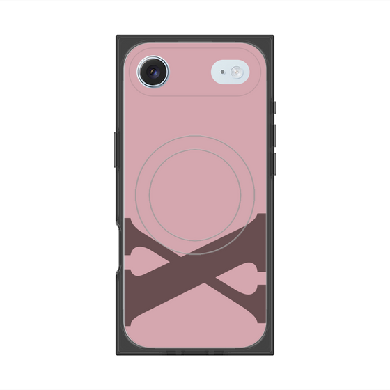 Premium Square Case with MagSafe［ Original - initial color - X dusty pink ］