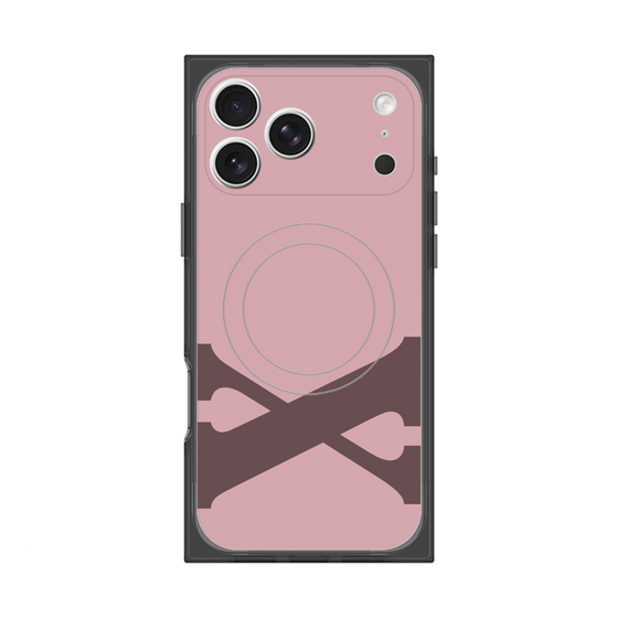 Premium Square Case with MagSafe［ Original - initial color - X dusty pink ］