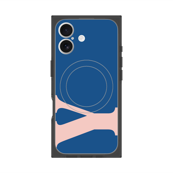 Premium Square Case with MagSafe［ Original - initial color - Y navy ］