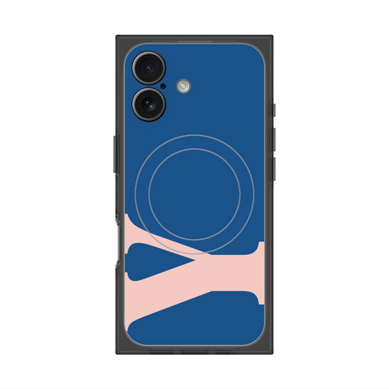 Premium Square Case with MagSafe［ Original - initial color - Y navy ］