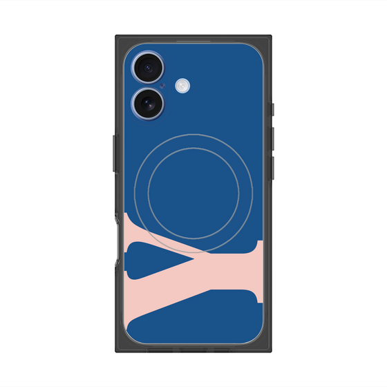 Premium Square Case with MagSafe［ Original - initial color - Y navy ］