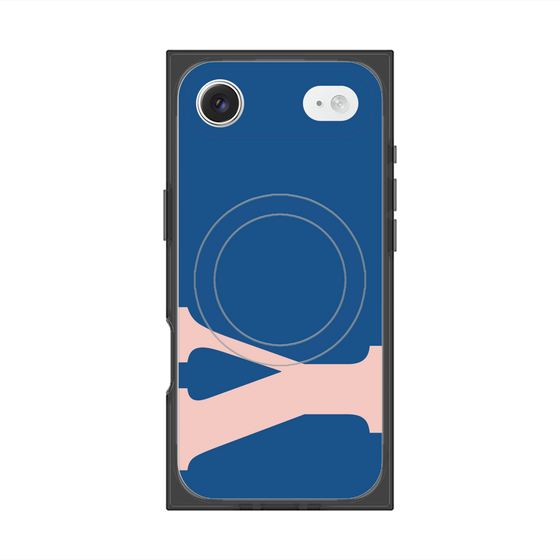 Premium Square Case with MagSafe［ Original - initial color - Y navy ］