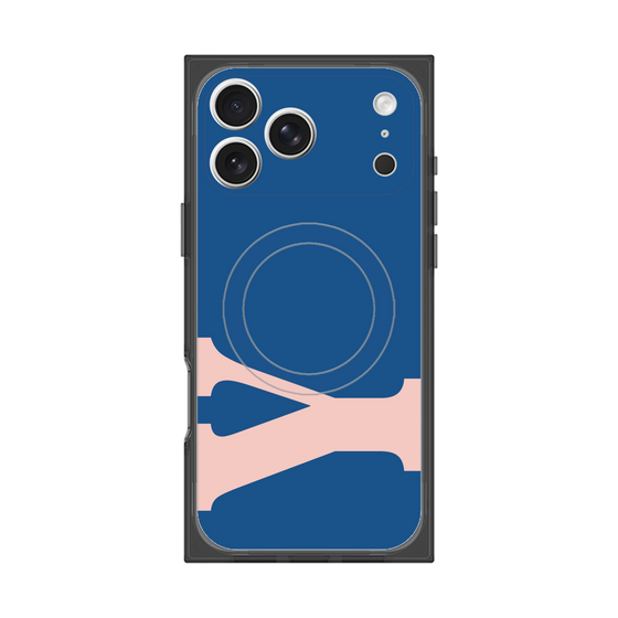 Premium Square Case with MagSafe［ Original - initial color - Y navy ］