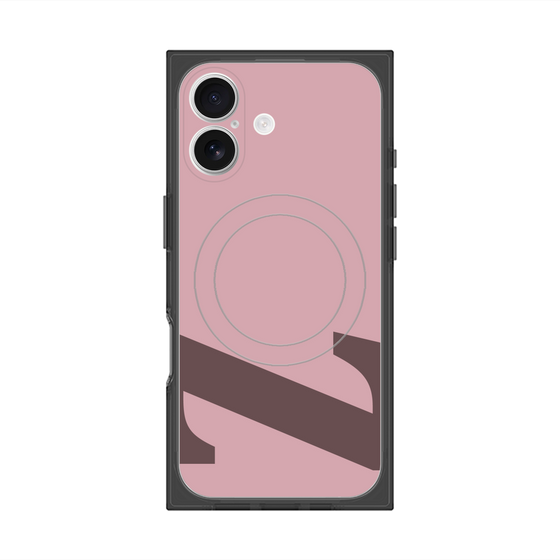 Premium Square Case with MagSafe［ Original - initial color - Z dusty pink ］