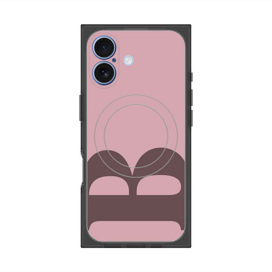 Premium Square Case with MagSafe［ Original - initial color - B dusty pink ］