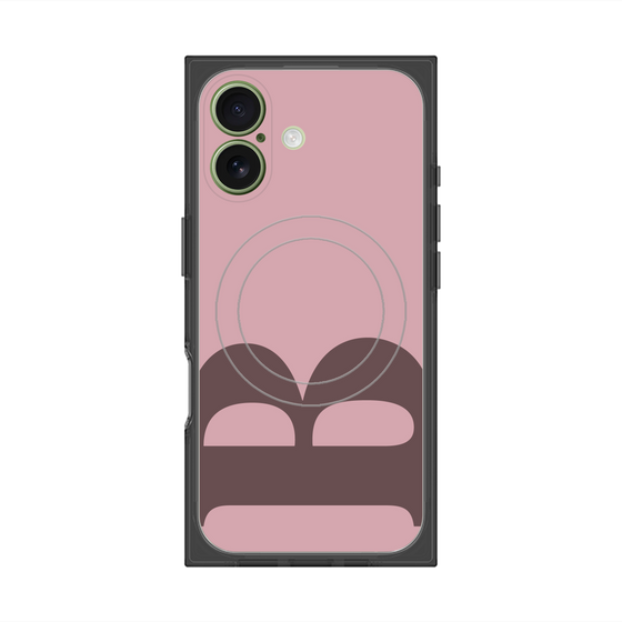 Premium Square Case with MagSafe［ Original - initial color - B dusty pink ］