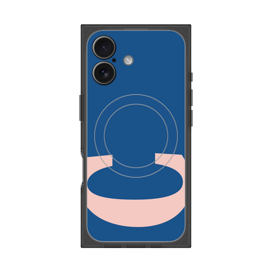 Premium Square Case with MagSafe［ Original - initial color - C navy ］