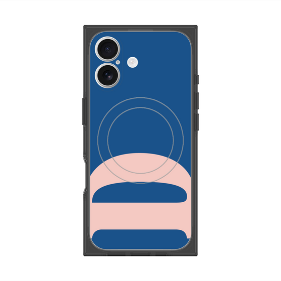 Premium Square Case with MagSafe［ Original - initial color - D navy ］