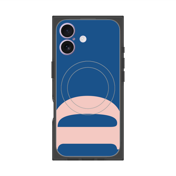 Premium Square Case with MagSafe［ Original - initial color - D navy ］