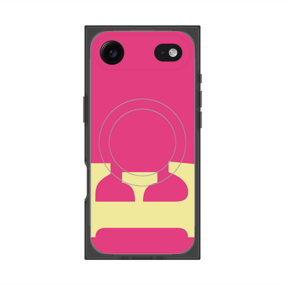 Premium Square Case with MagSafe［ Original - initial color - E pink ］