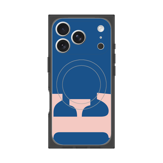 Premium Square Case with MagSafe［ Original - initial color - E navy ］