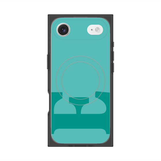 Premium Square Case with MagSafe［ Original - initial color - E light green ］