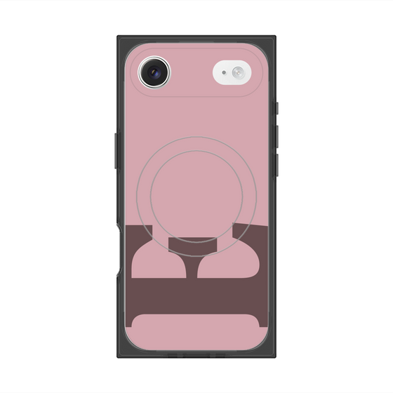 Premium Square Case with MagSafe［ Original - initial color - E dusty pink ］