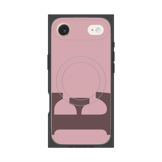 Premium Square Case with MagSafe［ Original - initial color - E dusty pink ］