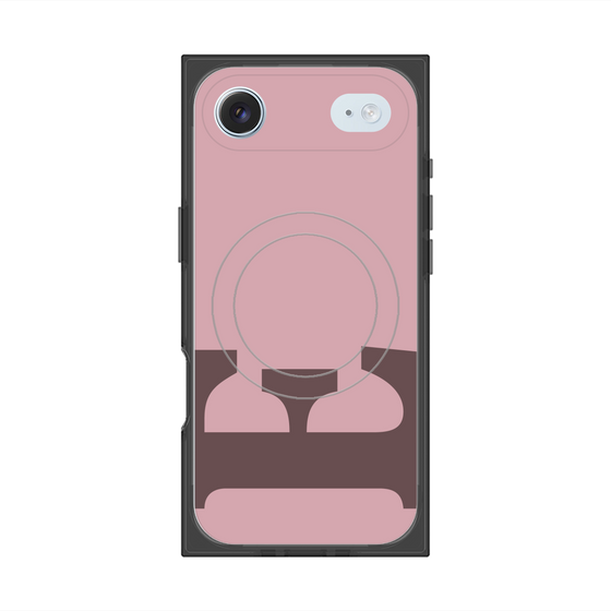 Premium Square Case with MagSafe［ Original - initial color - E dusty pink ］