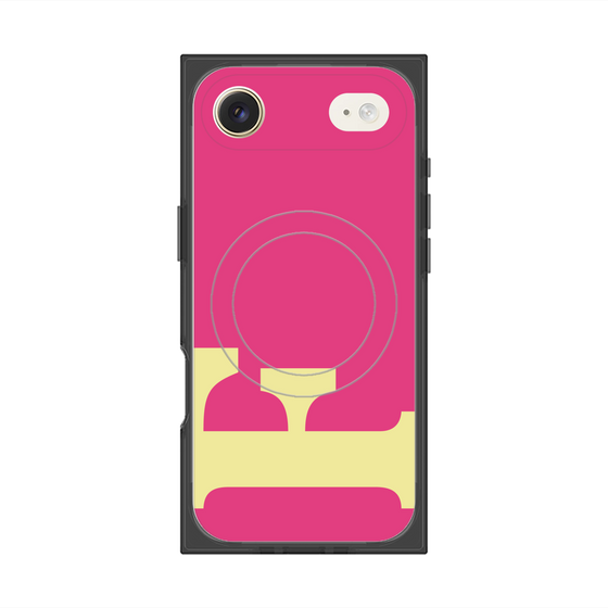 Premium Square Case with MagSafe［ Original - initial color - F pink ］