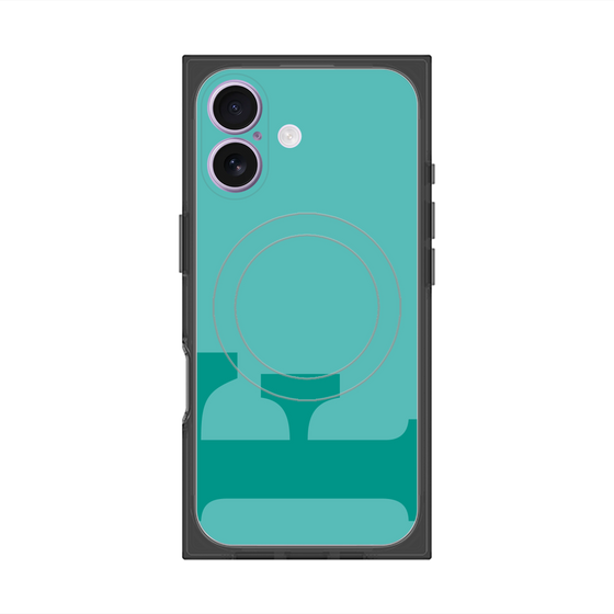 Premium Square Case with MagSafe［ Original - initial color - F light green ］