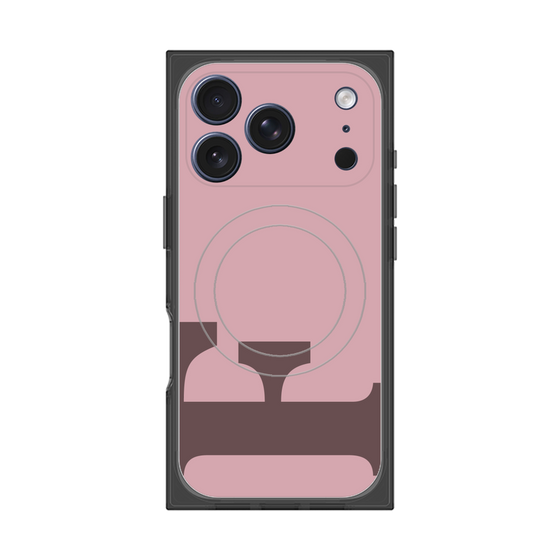 Premium Square Case with MagSafe［ Original - initial color - F dusty pink ］