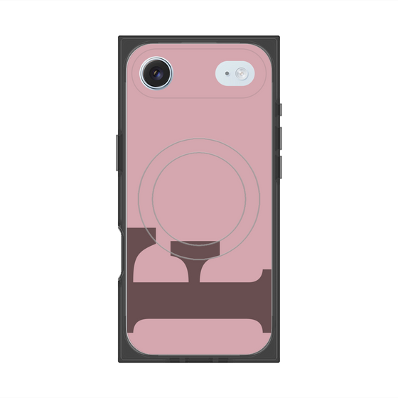 Premium Square Case with MagSafe［ Original - initial color - F dusty pink ］