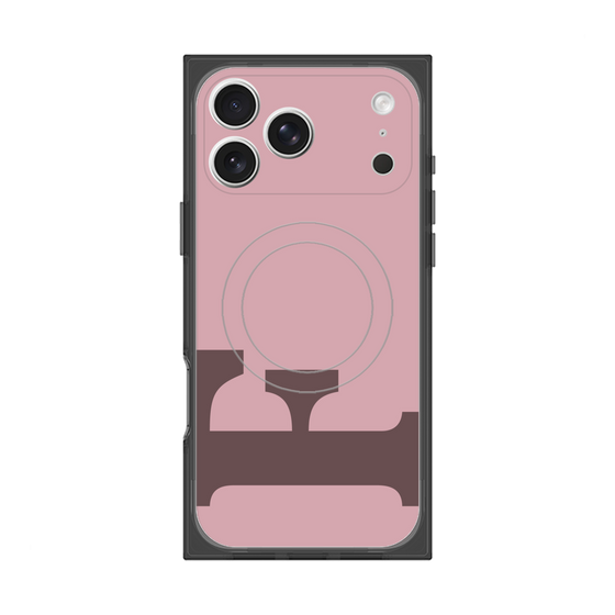 Premium Square Case with MagSafe［ Original - initial color - F dusty pink ］