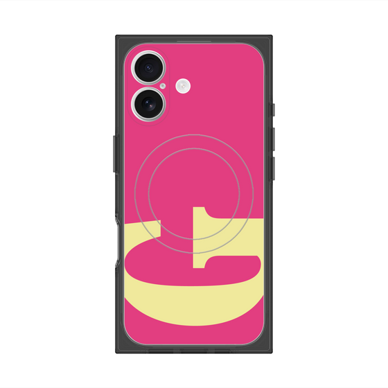 Premium Square Case with MagSafe［ Original - initial color - G pink ］