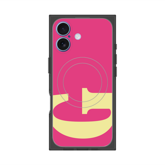 Premium Square Case with MagSafe［ Original - initial color - G pink ］