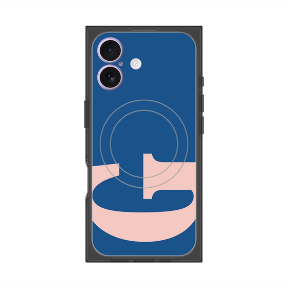 Premium Square Case with MagSafe［ Original - initial color - G navy ］