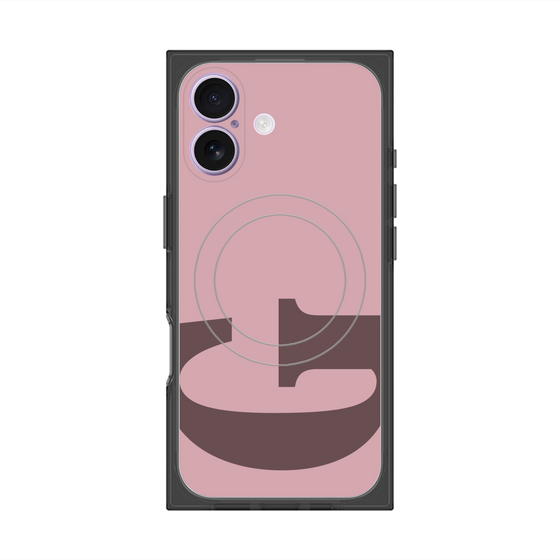 Premium Square Case with MagSafe［ Original - initial color - G dusty pink ］