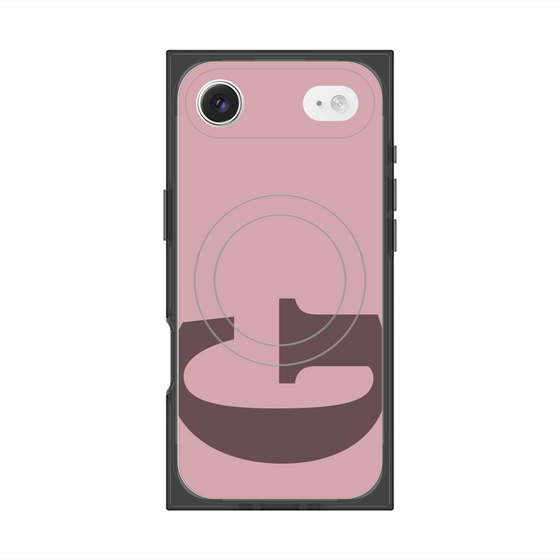 Premium Square Case with MagSafe［ Original - initial color - G dusty pink ］