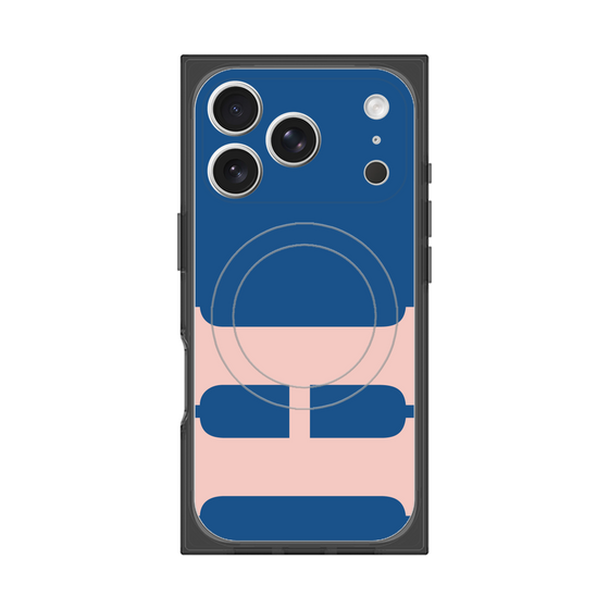 Premium Square Case with MagSafe［ Original - initial color - H navy ］