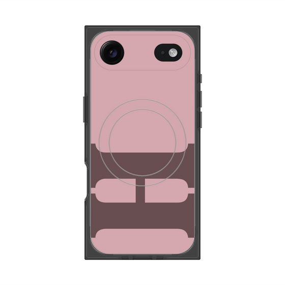 Premium Square Case with MagSafe［ Original - initial color - H dusty pink ］