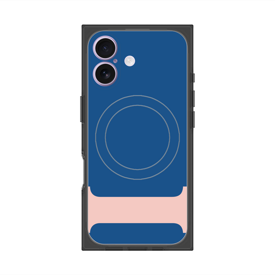 Premium Square Case with MagSafe［ Original - initial color - I navy ］