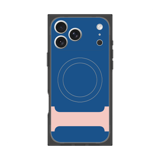 Premium Square Case with MagSafe［ Original - initial color - I navy ］