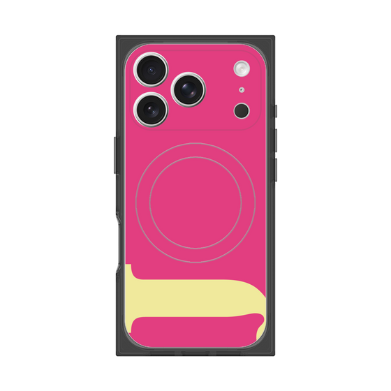 Premium Square Case with MagSafe［ Original - initial color - J pink ］