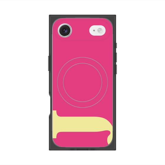 Premium Square Case with MagSafe［ Original - initial color - J pink ］