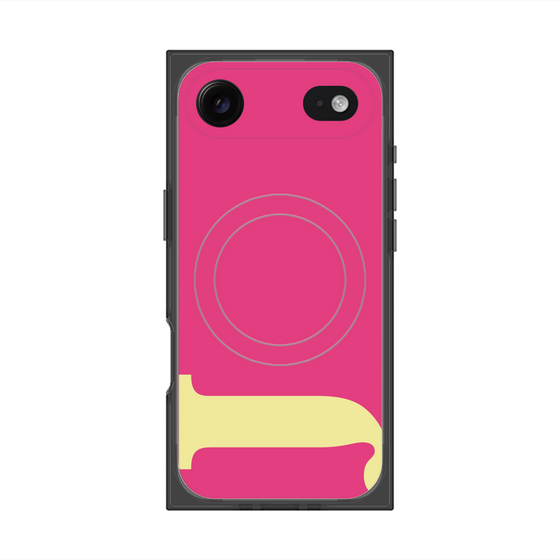 Premium Square Case with MagSafe［ Original - initial color - J pink ］