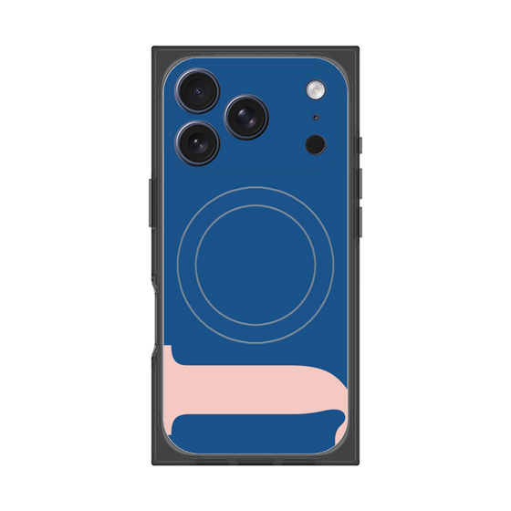 Premium Square Case with MagSafe［ Original - initial color - J navy ］