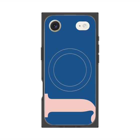 Premium Square Case with MagSafe［ Original - initial color - J navy ］