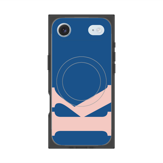 Premium Square Case with MagSafe［ Original - initial color - K navy ］