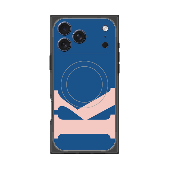 Premium Square Case with MagSafe［ Original - initial color - K navy ］