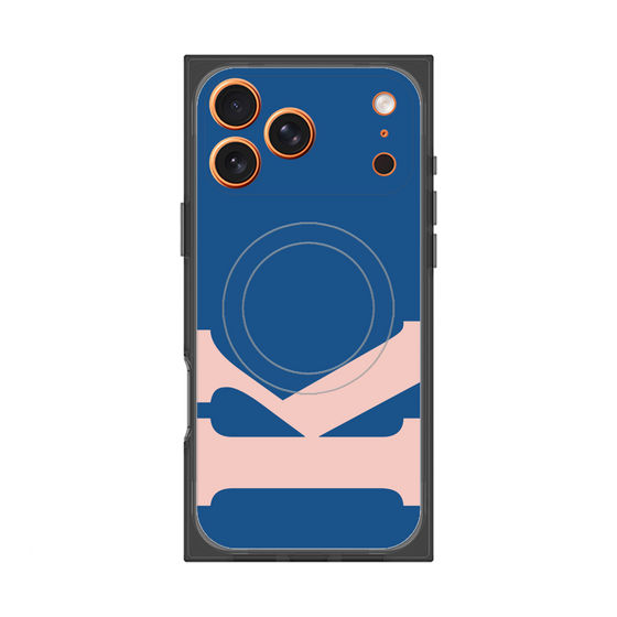 Premium Square Case with MagSafe［ Original - initial color - K navy ］