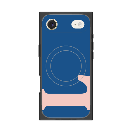 Premium Square Case with MagSafe［ Original - initial color - L navy ］