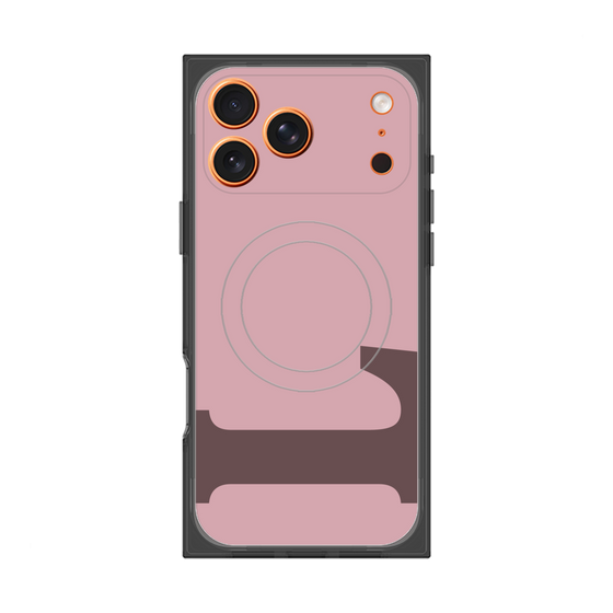 Premium Square Case with MagSafe［ Original - initial color - L dusty pink ］