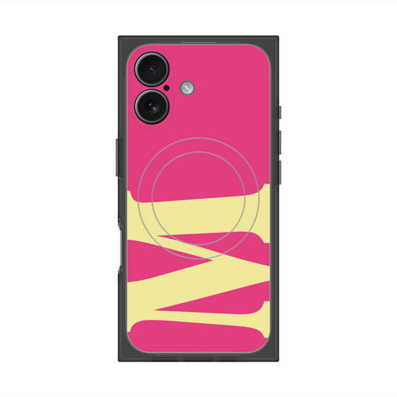 Premium Square Case with MagSafe［ Original - initial color - M pink ］